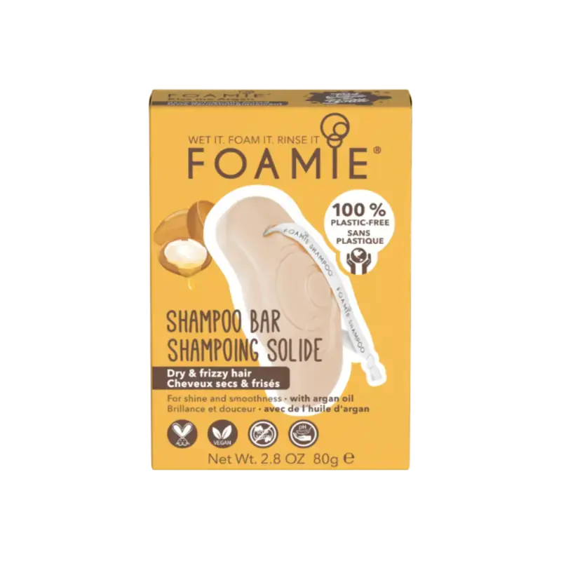 Garantierte Lieferung Foamie Kiss Me Argan Shampoo Bar 60gr