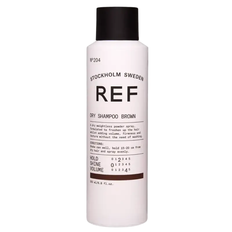 REF Brown Dry Shampoo N°204 200ml Knallerangebot
