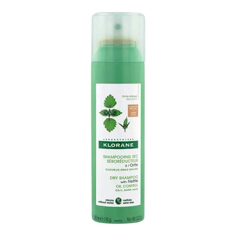 Finale Aktion Klorane Oil Control Dry Shampoo Dark Hair 150ml