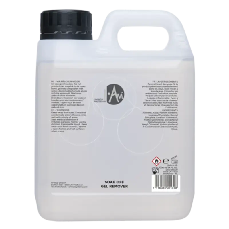 I.Am Soak Off Gel Remover 1000ml Direkt Vom Hersteller