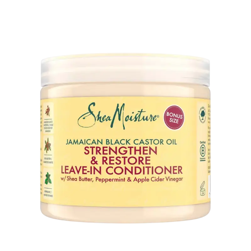 Shea Moisture Jamaican Black Castor Oil Strengthen & Restore Leave-in Conditioner 431ml Highlight