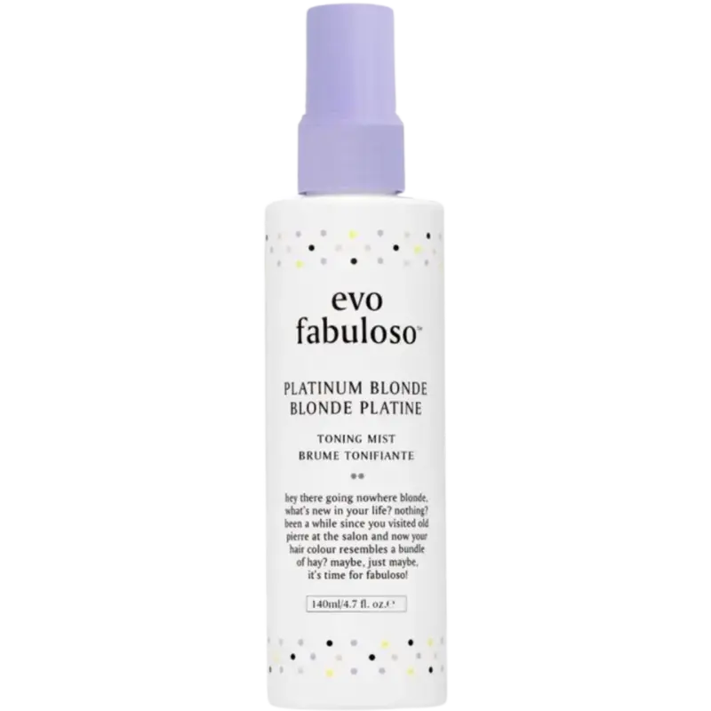 EVO Fabuloso Platinum Blonde Toning Mist 140ml Online Kaufen