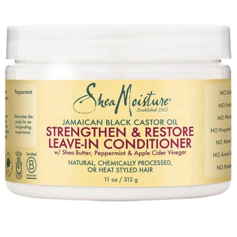 Rabatt Shea Moisture Jamaican Black Castor Oil Leave-In Conditioner 325ml