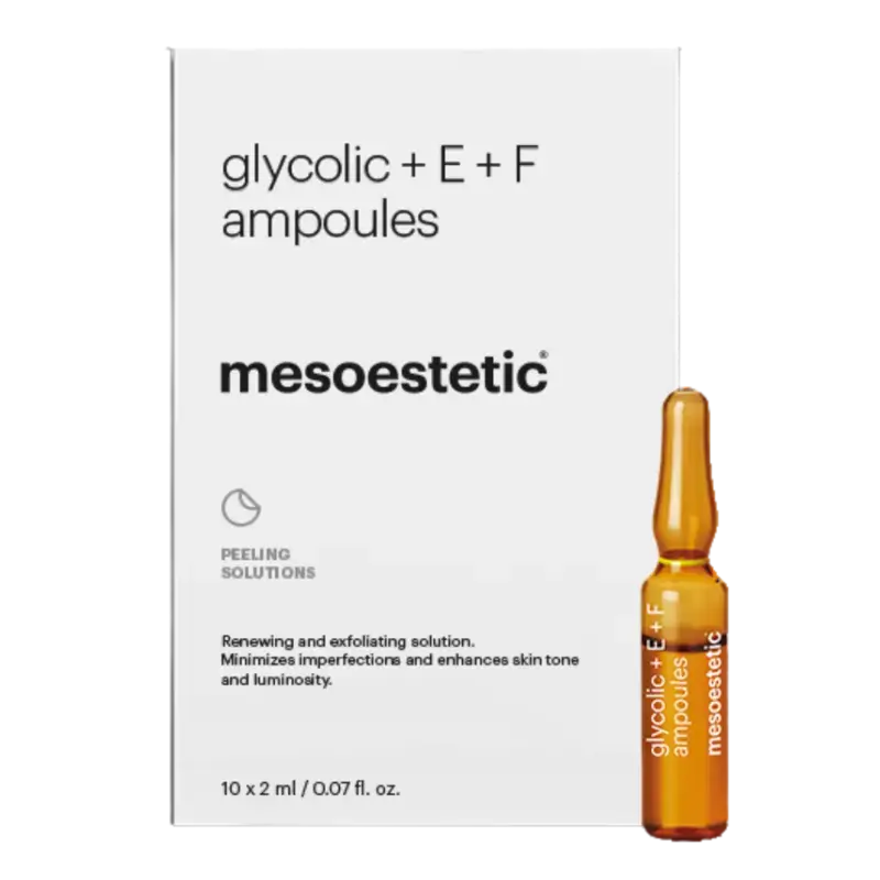 Mesoestetic Glycolic 10% + E + F Ampullen 10x2ml Neu