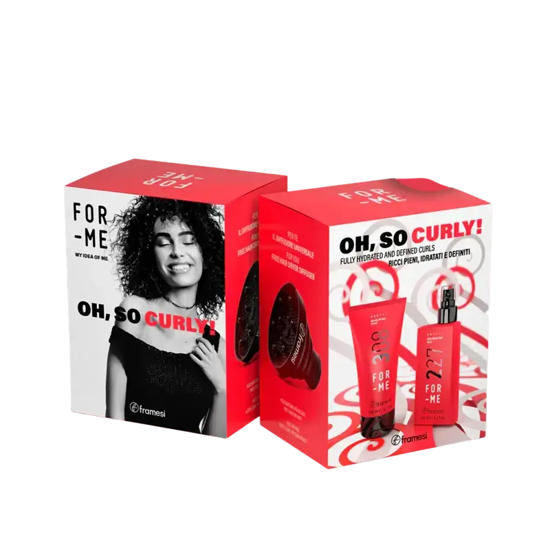 Sichere Zahlung Framesi For-Me Curl Kit 308 & 227 + Diffuser