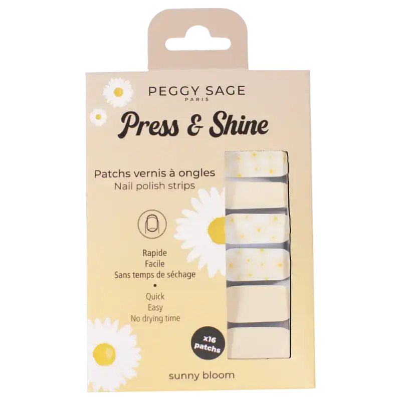 Peggy Sage Press & Shine Nail Polish Strips Sunny Bloom Online Kaufen