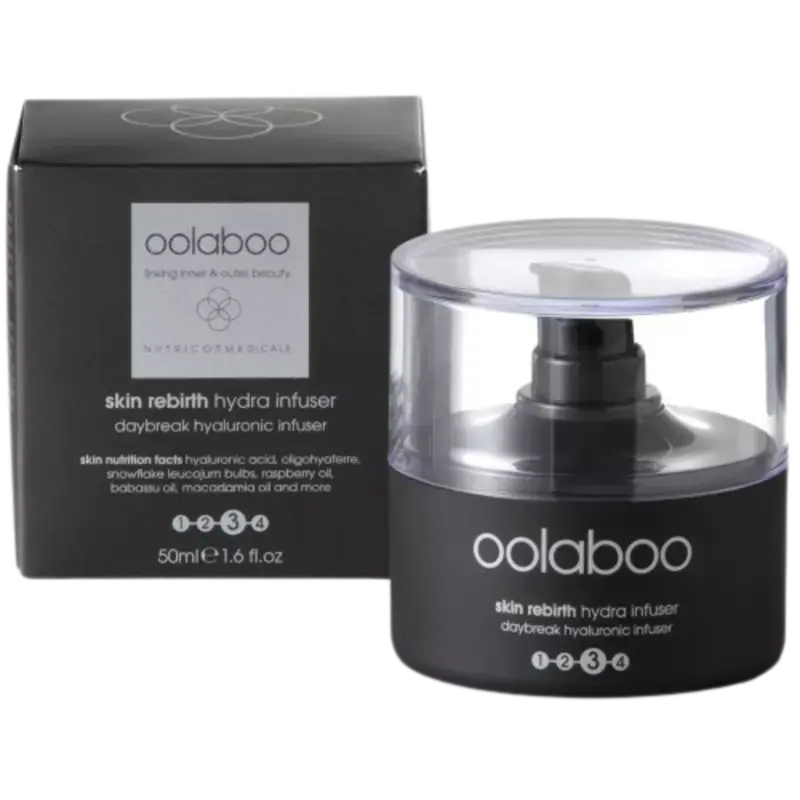 Neuheit Oolaboo Skin Rebirth Daybreak Hyaluronic Infuser Phase 3 50ml