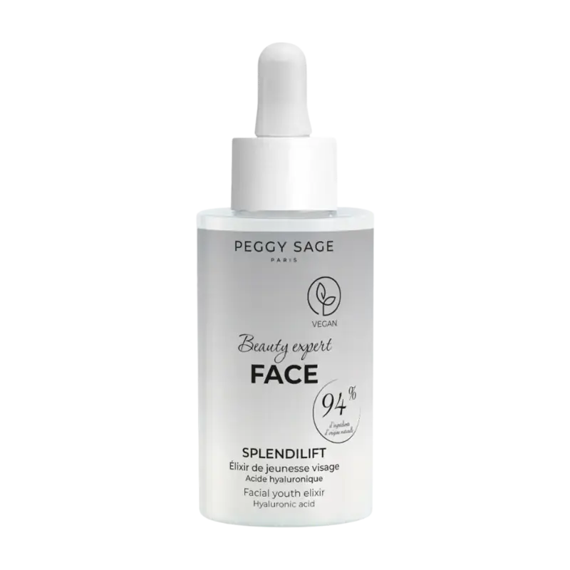 Finale Aktion Peggy Sage Beauty Expert Face Splendilift Facial Youth Elixir - Hyaluronic Acid 32ml
