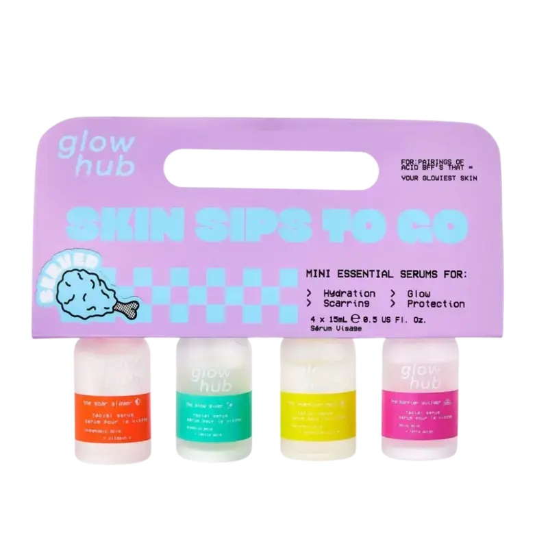 Markenware Glow Hub Skin Sips To Go Giftset