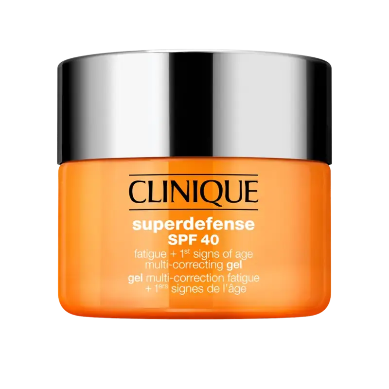 Clinique Superdefense SPF 40 Fatigue + 1st Signs of Age Multi-Correcting Gel 50ml Schnäppchen