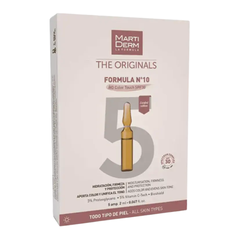 Versand Am Gleichen Tag Martiderm Formula N10 HD Color Touch SPF30 5 stuks