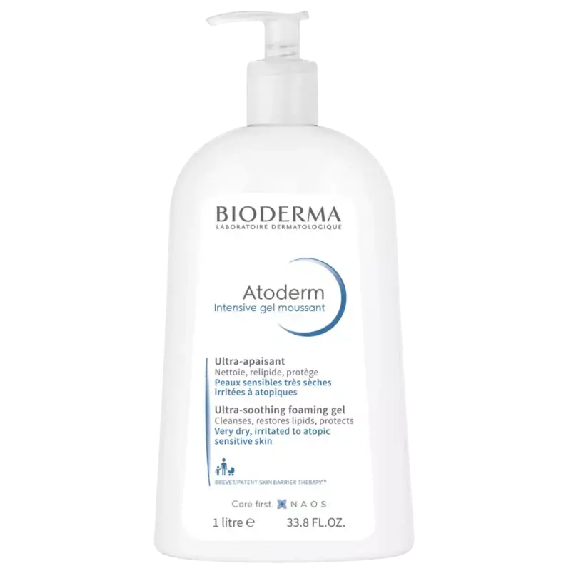 Bioderma Atoderm Intensive Gel moussant Ultra-Soothing Foaming Gel 1000ml Ausverkauf