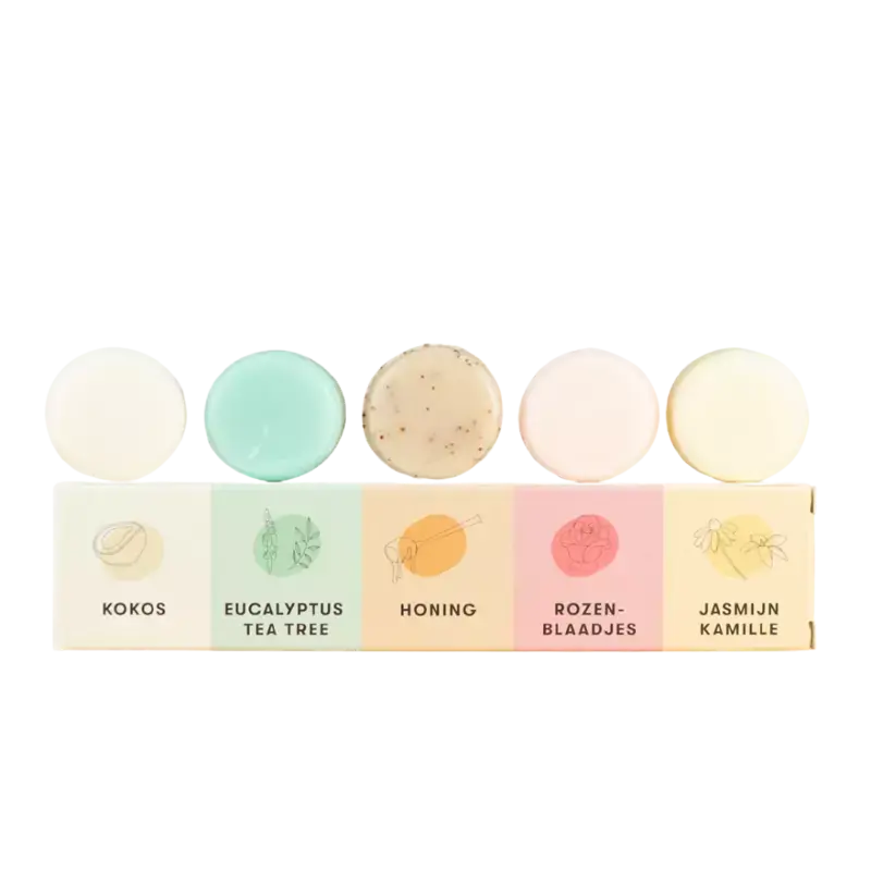 Abverkauf Shampoobars Body Bar Trial Set 5x12g