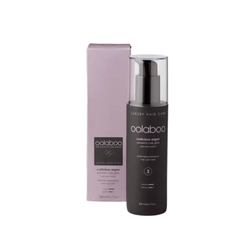 Oolaboo luxury Hair Powerful Curly Glass 200ml Bestpreis