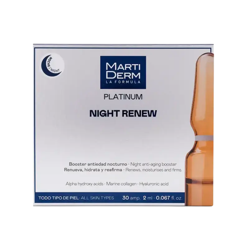 Martiderm Platinum Night Renew Ampullen 30x2ml Versand Am Gleichen Tag