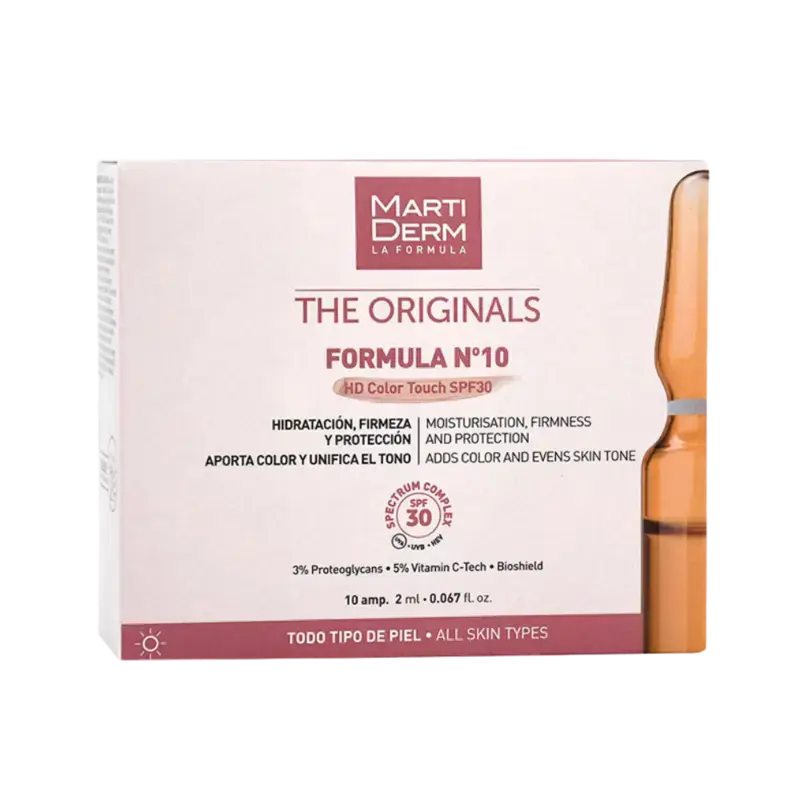 Martiderm The Originals FORMULA Nº10 HD Color Touch SPF30 Ampullen 10x2ml Top-Preis