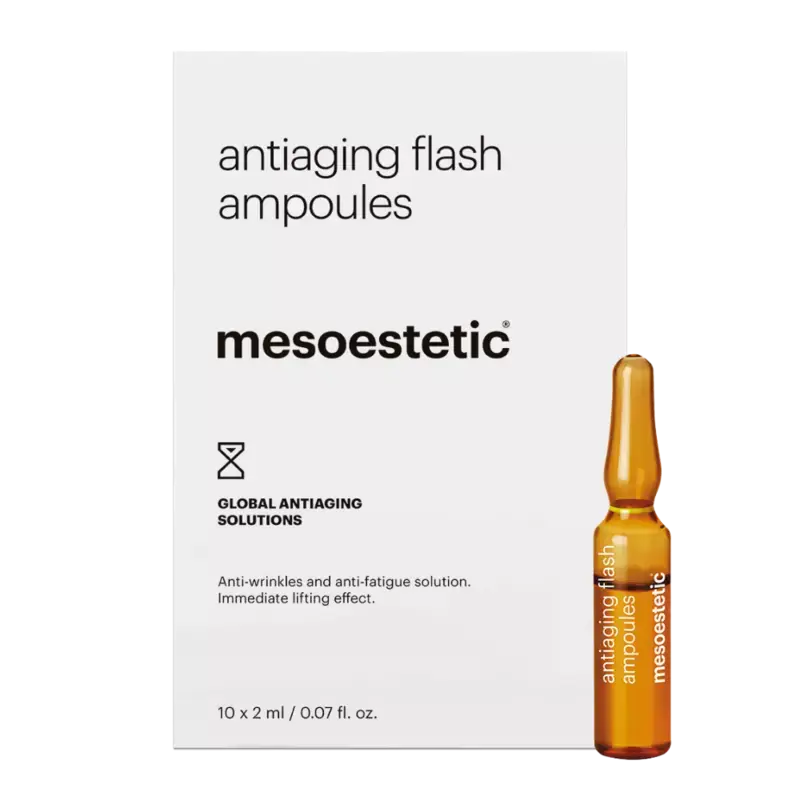 Mesoestetic Antiaging Flash Ampoules 10x2ml Sichere Zahlung