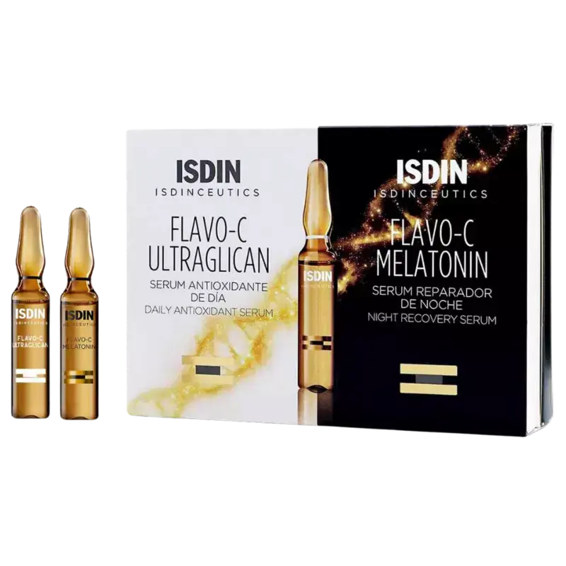 Aktuell ISDIN Isdinceutics Flavo-C Melatonin & Ultraglican 20x2ml