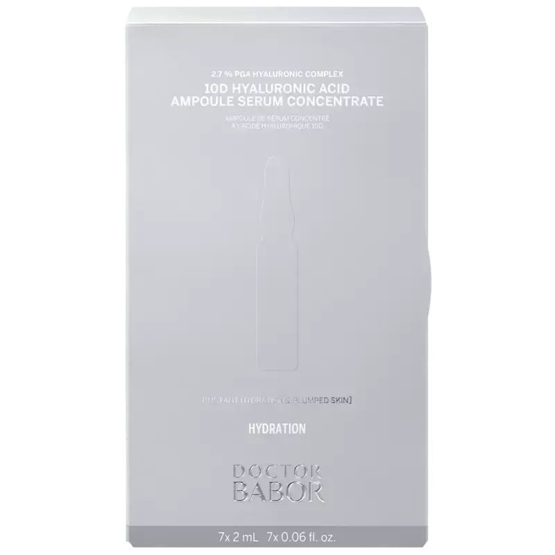 Günstig BABOR DOCTOR 10D Hyaluronic Acid Ampoule Serum Concentrate 14ml