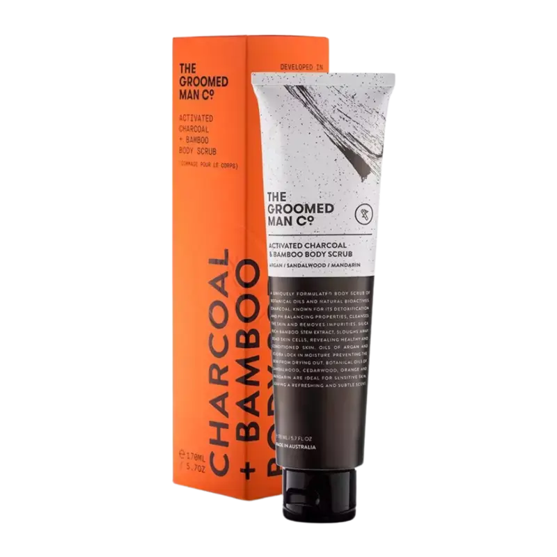 The Groomed Man Co. The Groomed Man Co. Activated Charcoal Body Scrub 170ml Kracherpreis