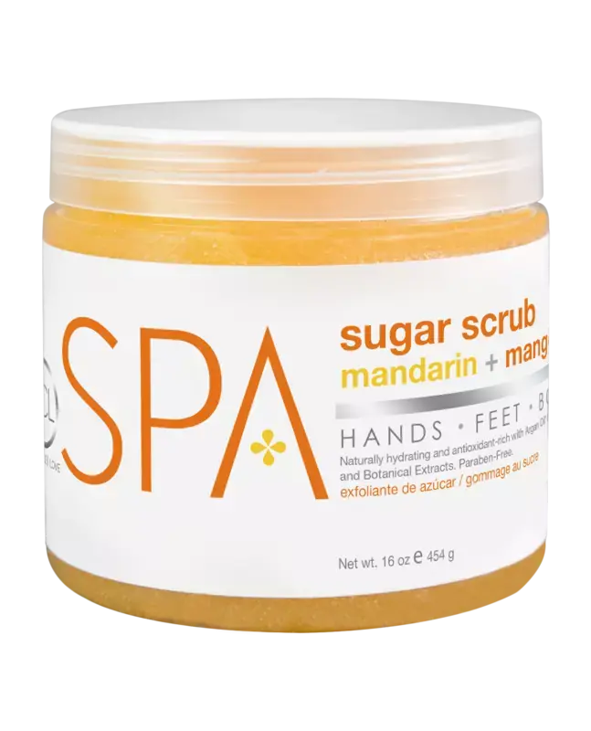 BCL SPA Sugar Scrub 454gr Mandarin + Mango Neu
