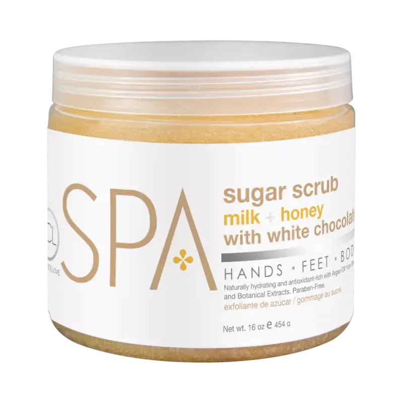Letzte Chance BCL SPA Sugar Scrub 454gr Milk + Honey w/ White Chocolate