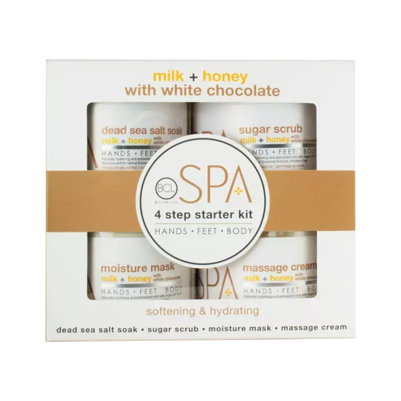 Günstig BCL SPA 4 Step Starter Kit Milk + Honey w/ White Chocolate