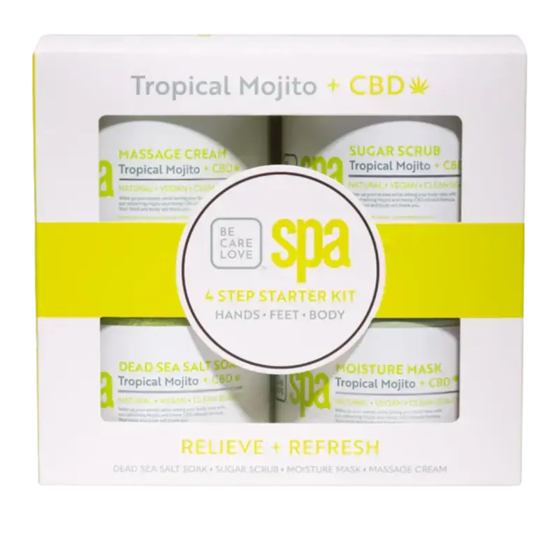 BCL SPA 4 Step Starter Kit Tropical Mojito + CBD Neue Kollektion