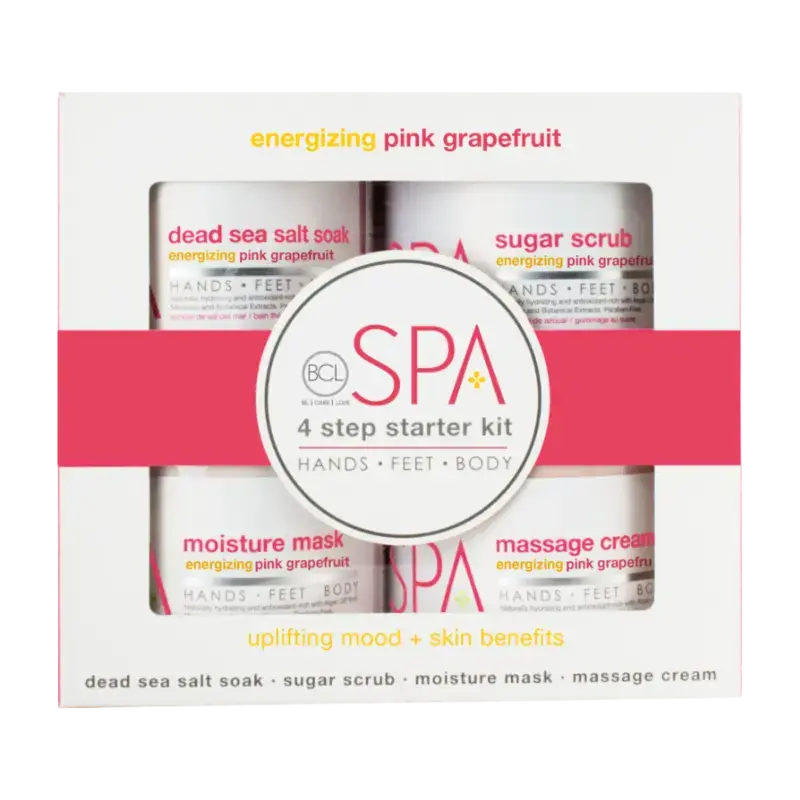 Saisonangebot BCL SPA 4 Step Starter Kit Pink Grapefruit