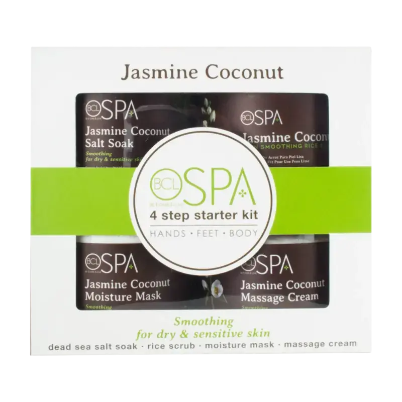 Nur Für Kurze Zeit BCL SPA 4 Step Starter Kit Jasmine Coconut Skin Smoothing