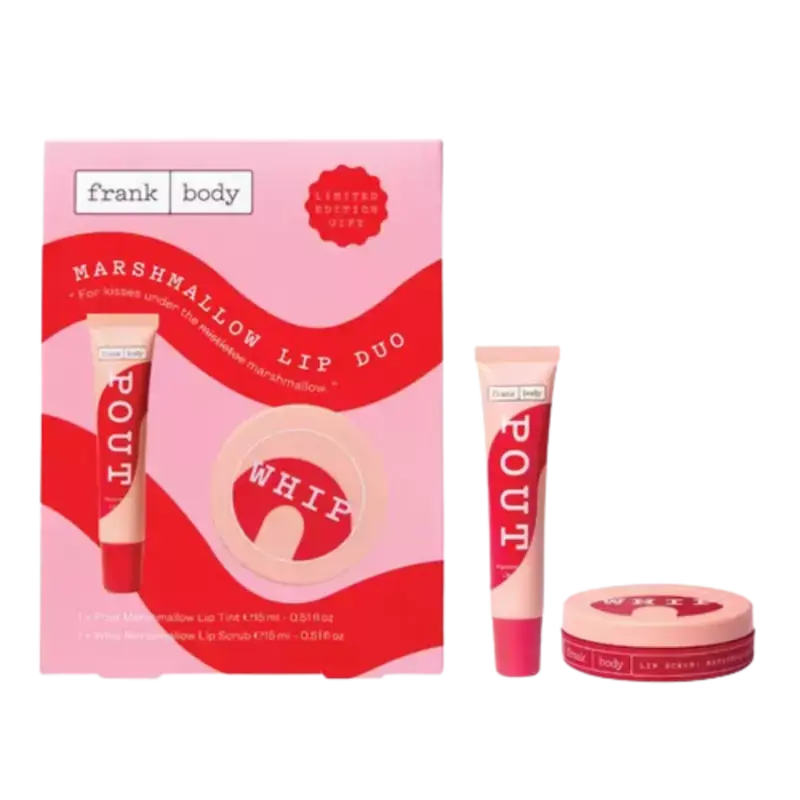 Neue Kollektion Frank Body Marshmallow Lip Duo