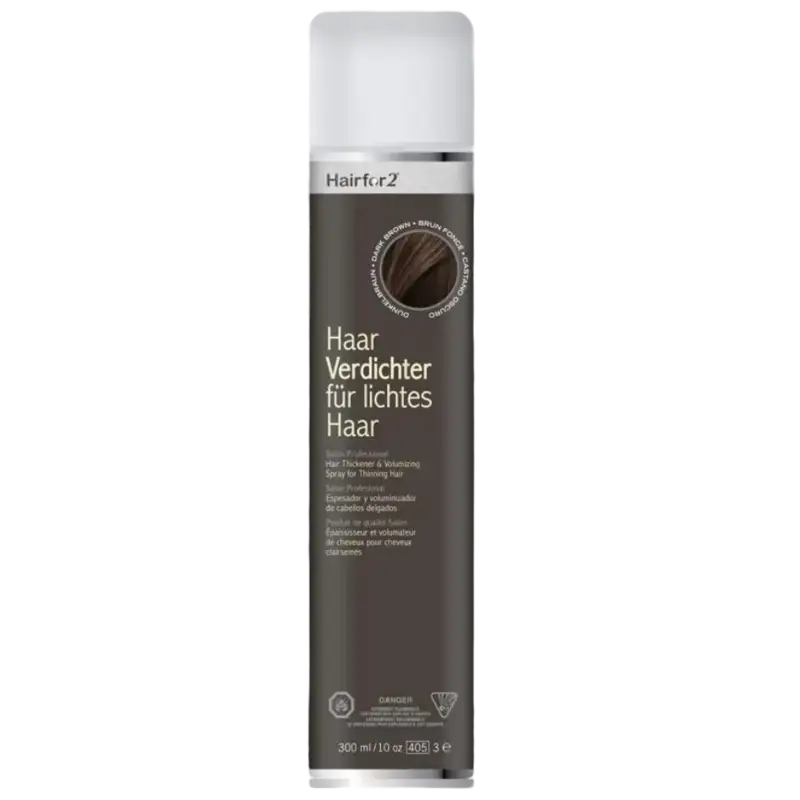 Hairfor2 Hair Thickener 300ml Black-Brown Neu Im Sortiment