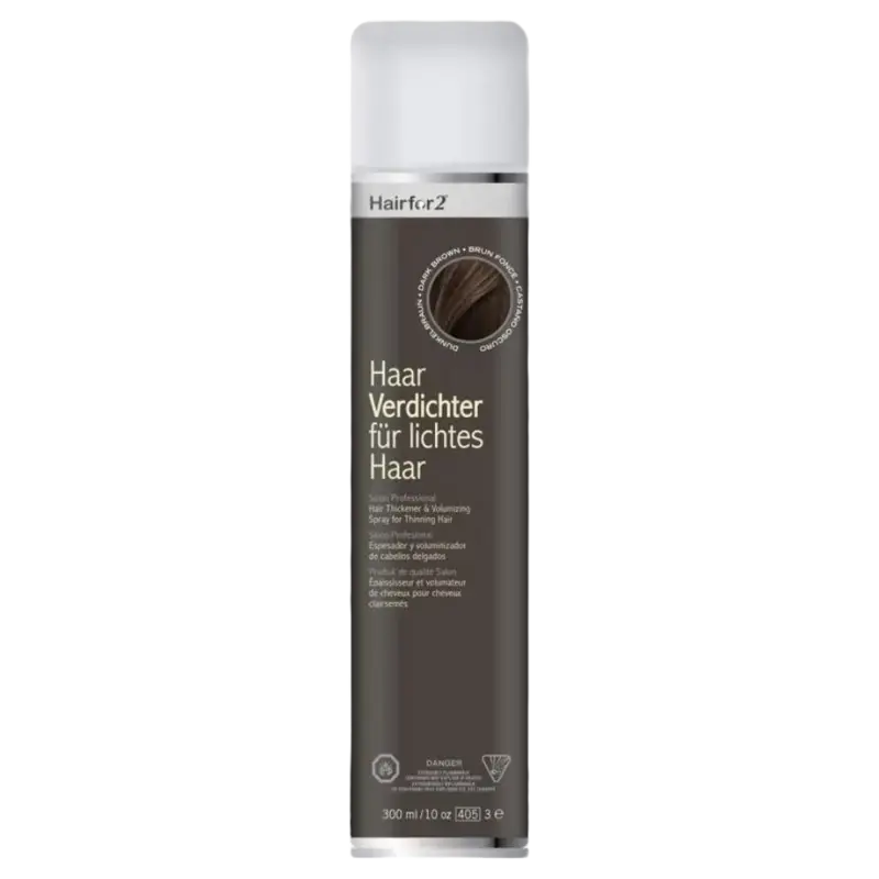 Hairfor2 Hair Thickener 300ml Medium-Brown Preiswert