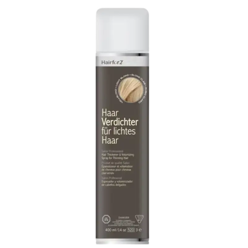 Hairfor2 Hair Thickener 400ml Light-Brown Preis Gesenkt