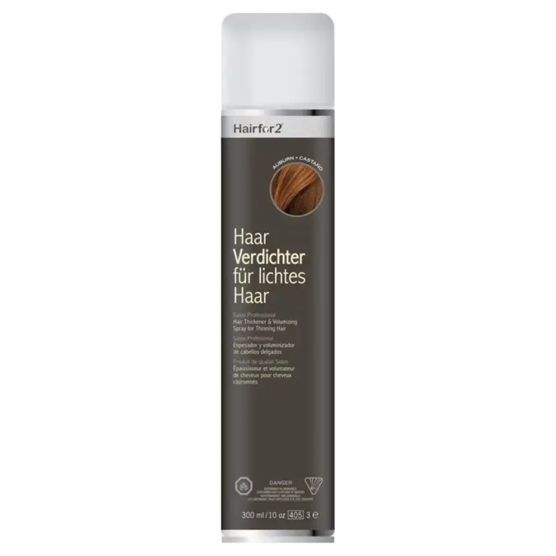Hairfor2 Hair Thickener 400ml Auburn Begrenztes Angebot