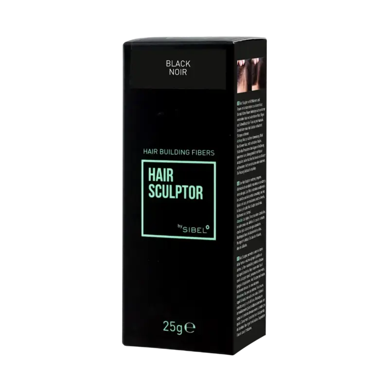 Sibel Hair Sculptor Hair Building Fibers 25g Black Versand Am Gleichen Tag
