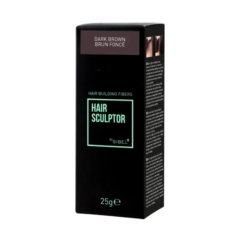 Sibel Hair Sculptor Hair Building Fibers 25g Dark Brown Billig