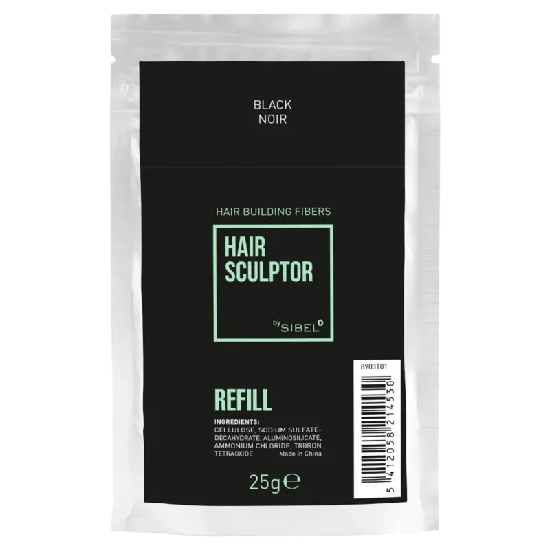 Markenprodukt Sibel Hair Sculptor Hair Building Fibers Refill 25g Black