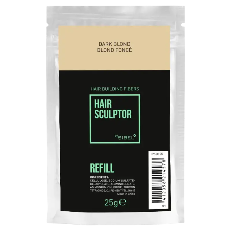 Abverkauf Sibel Hair Sculptor Hair Building Fibers Refill 25g Dark Blonde