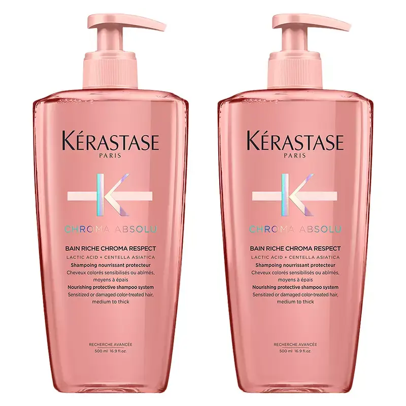 Kérastase Kerastase Chroma Absolu Bain Riche Chroma Respect 2x 500ml bundle Billig