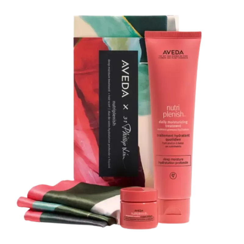 AVEDA Nutriplenish Deep Moisture Treatment Duo + Scarf Neu