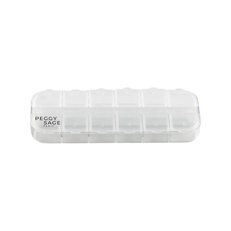 Sichere Zahlung Peggy Sage 12 Compartments Nail Art Box
