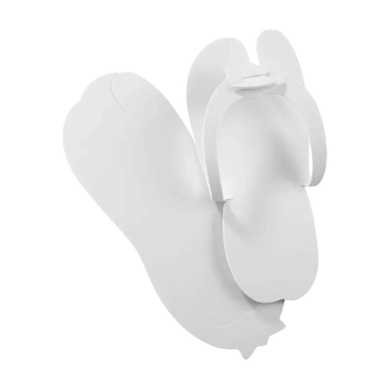 Neue Ware Peggy Sage Disposable Slippers (One Pair) Blanc