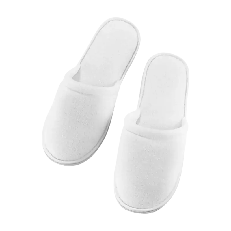Peggy Sage White Slipper (One Pair) Super-Preis