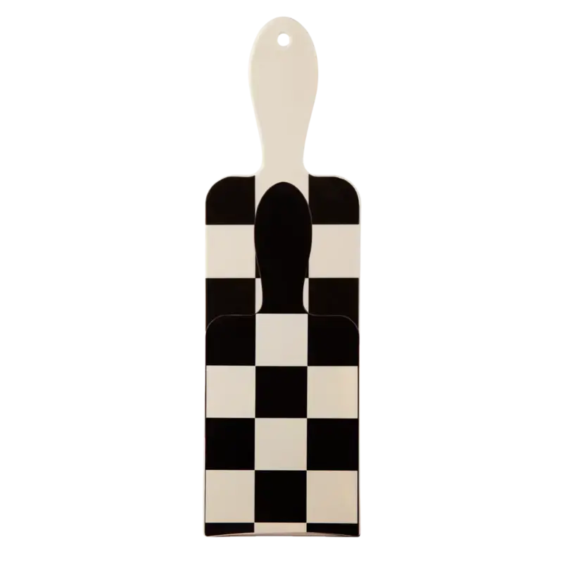 Preisknaller Framar Paddle Pack Checkered Cream/Black