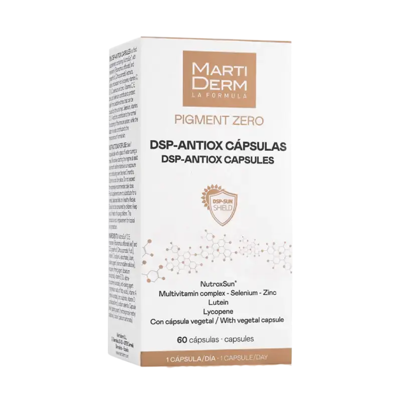 Martiderm Pigment Zero DSP-Antiox Capsules 60 stück Nur Für Kurze Zeit