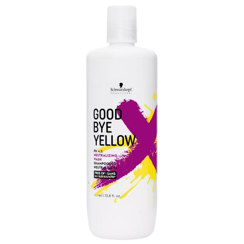 Neu Im Sortiment Schwarzkopf Professional Goodbye Yellow Shampoo 1000ml