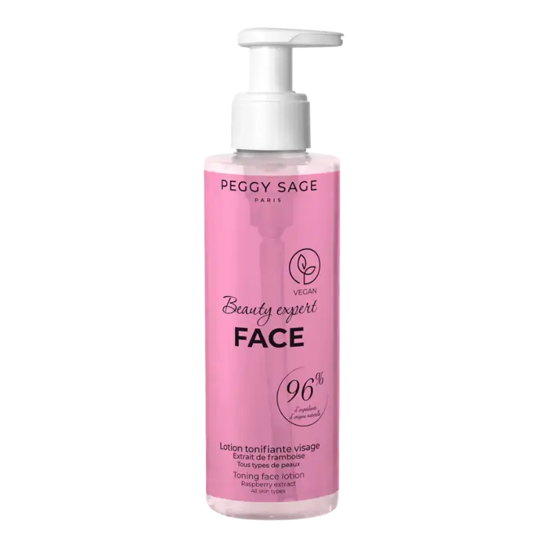 Super-Preis Peggy Sage Beauty Expert Face Toning Face Lotion - Raspberry Extract – All Skin Types 200ml