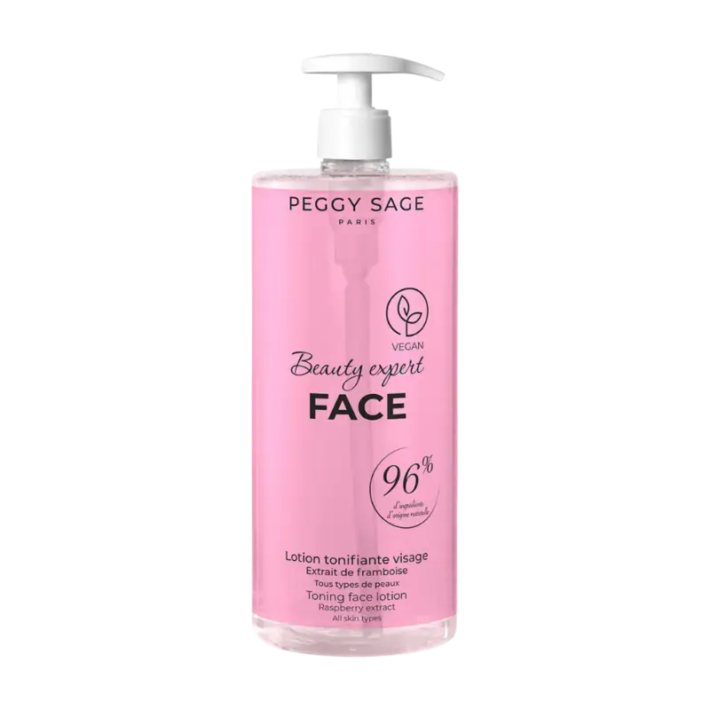 Peggy Sage Beauty Expert Face Toning Face Lotion - Raspberry Extract – All Skin Types 1000ml Sale