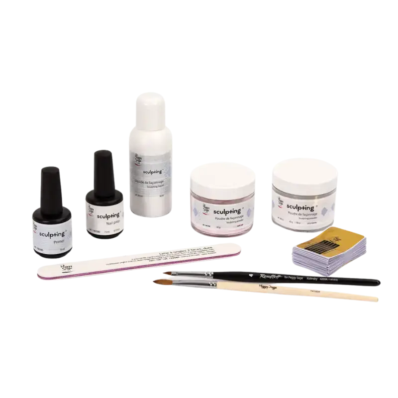 Angebot Peggy Sage Sculpting + Acrylic Mini Kit Rose Gold
